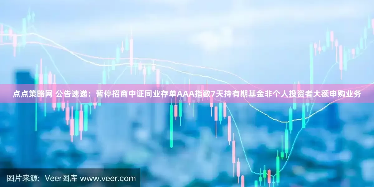 点点策略网 公告速递：暂停招商中证同业存单AAA指数7天持有期基金非个人投资者大额申购业务